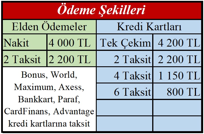 Program Eğitim Ücret